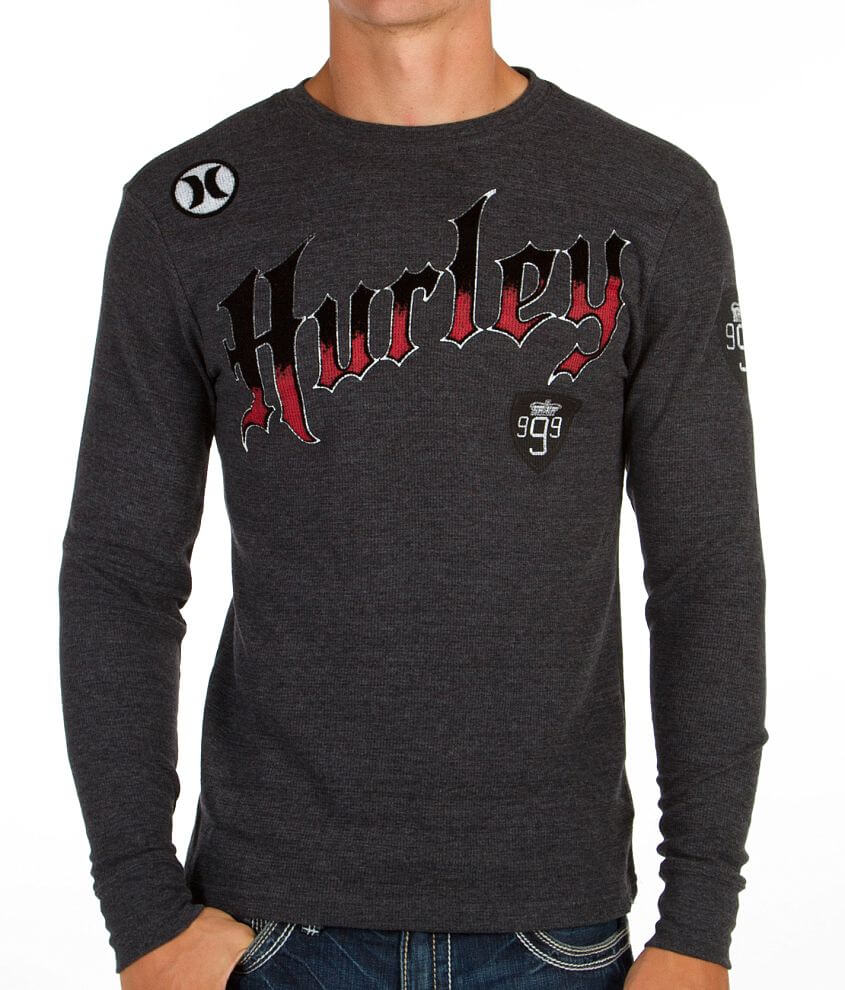 Hurley Brawler Thermal Shirt front view