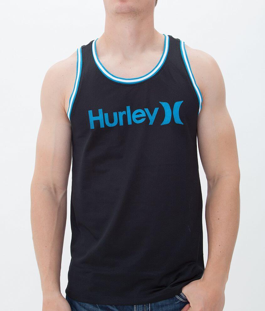 Hurley Beach Dri FIT Tank Top Men s Tank Tops in Black Buckle