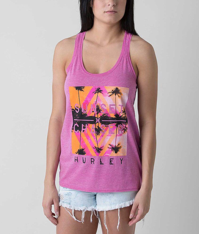 Hurley Sunset Chaser Tank Top front view