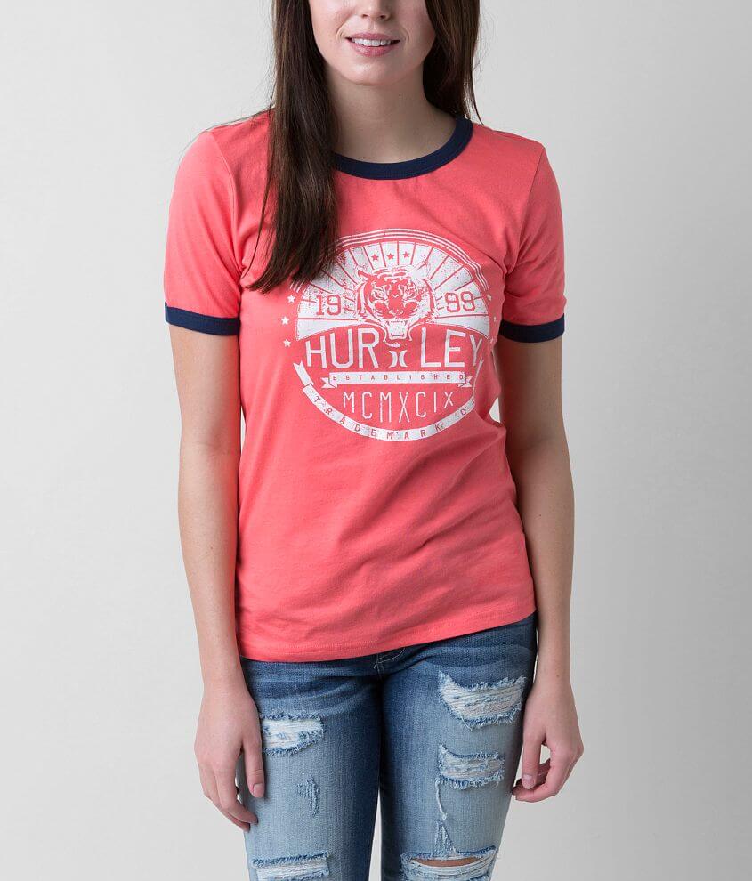 Hurley Tiger Girl T-Shirt front view