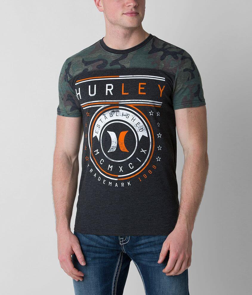 Hurley Vector Lines T-Shirt front view
