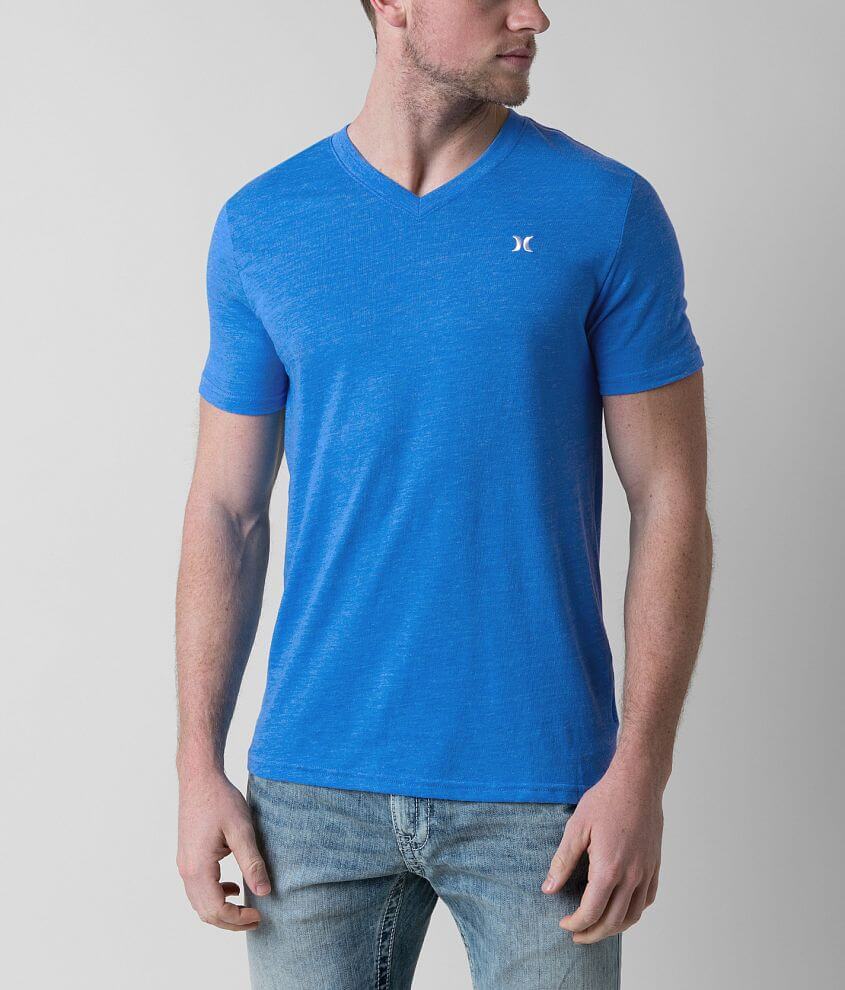 hurley v neck tee