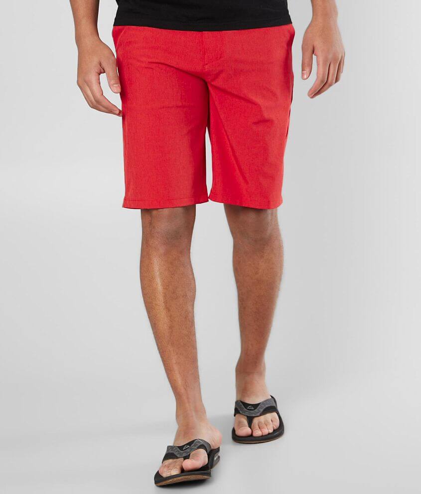 Hurley Phantom Brando Stretch Walkshort - Men's Shorts in Gym Red | Buckle