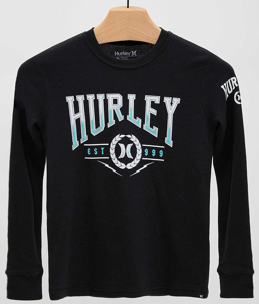 Boys - Hurley Stronger Thermal Shirt front view