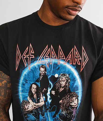 Junkfood Def Leppard Adrenalized Band T-Shirt misc detail 1 view