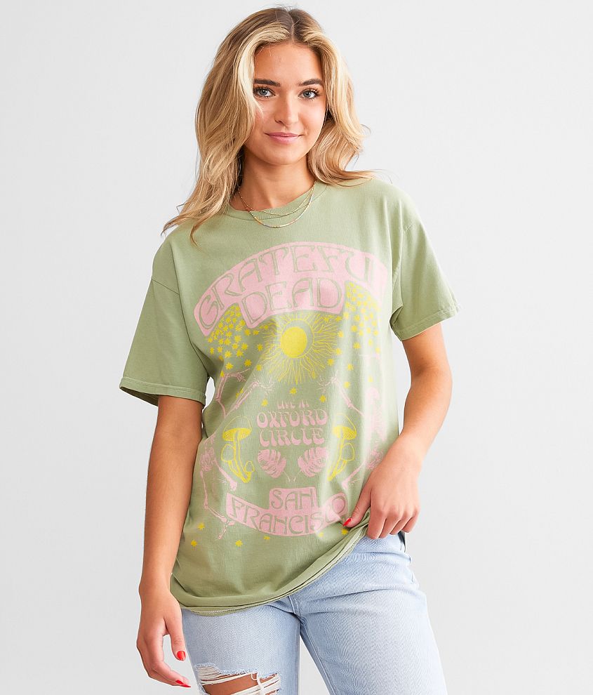 Junkfood Grateful Dead Band T-Shirt - Green X-Large, Women's