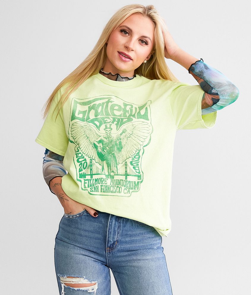 Junkfood Grateful Dead Band T-Shirt - Women's T-Shirts in Wild 