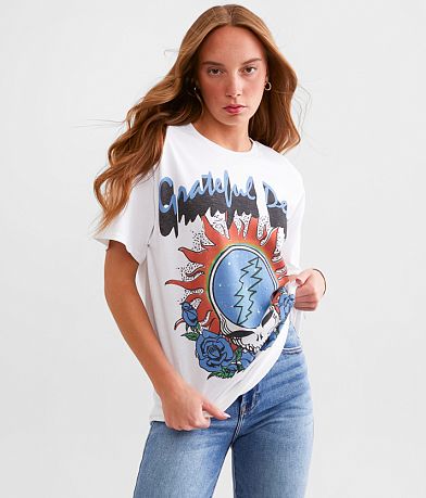 Junkfood Grateful Dead Summer Tour Band T-Shirt front view
