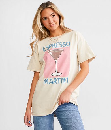 FITZ + EDDI Tennis Club T-Shirt - One Size - Women's T-Shirts in Cream