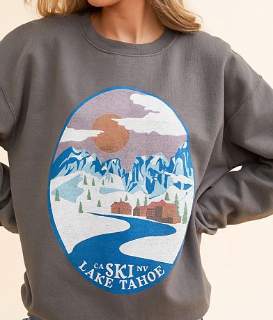 Junkfood Lake Tahoe Pullover misc detail 1 view