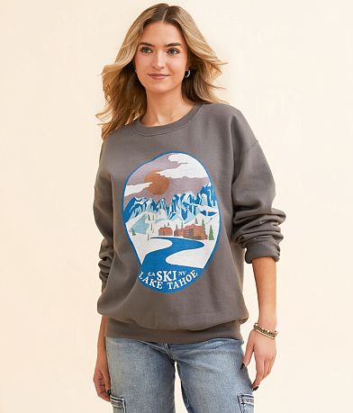 Junkfood Lake Tahoe Pullover front view