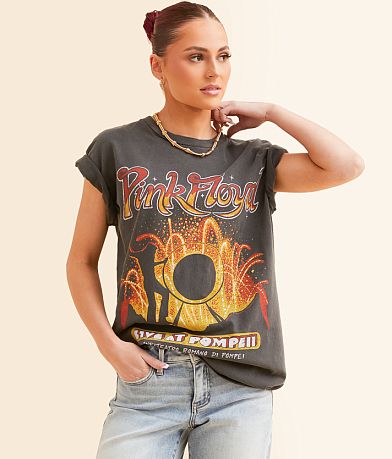 Junkfood Pink Floyd Band T-Shirt front view