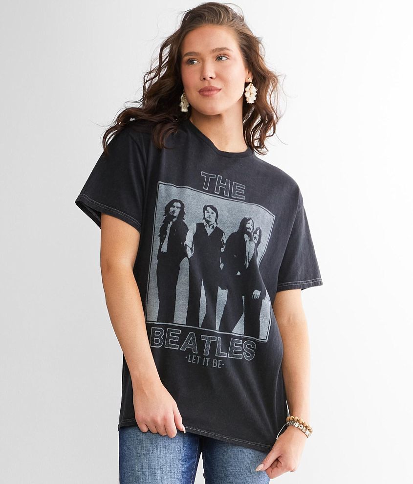 Junkfood The Beatles Let It Be Band T-Shirt front view
