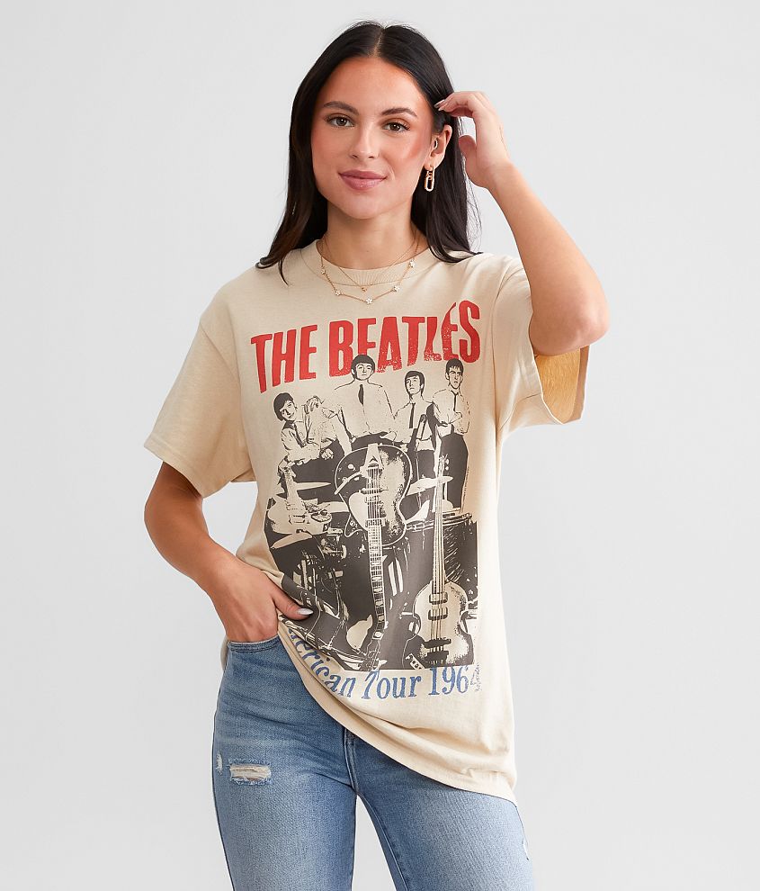 White beatles t clearance shirt