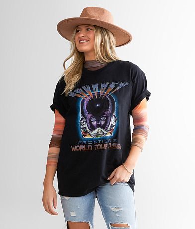 Junkfood Journey Frontiers World Tour T-Shirt front view