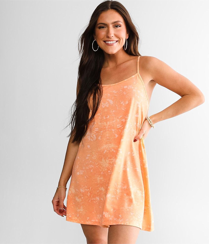 winkel Bloesem Correspondentie Hurley Tie-Dye Tank Dress - Women's Dresses in Coral Reef Tie Dye | Buckle