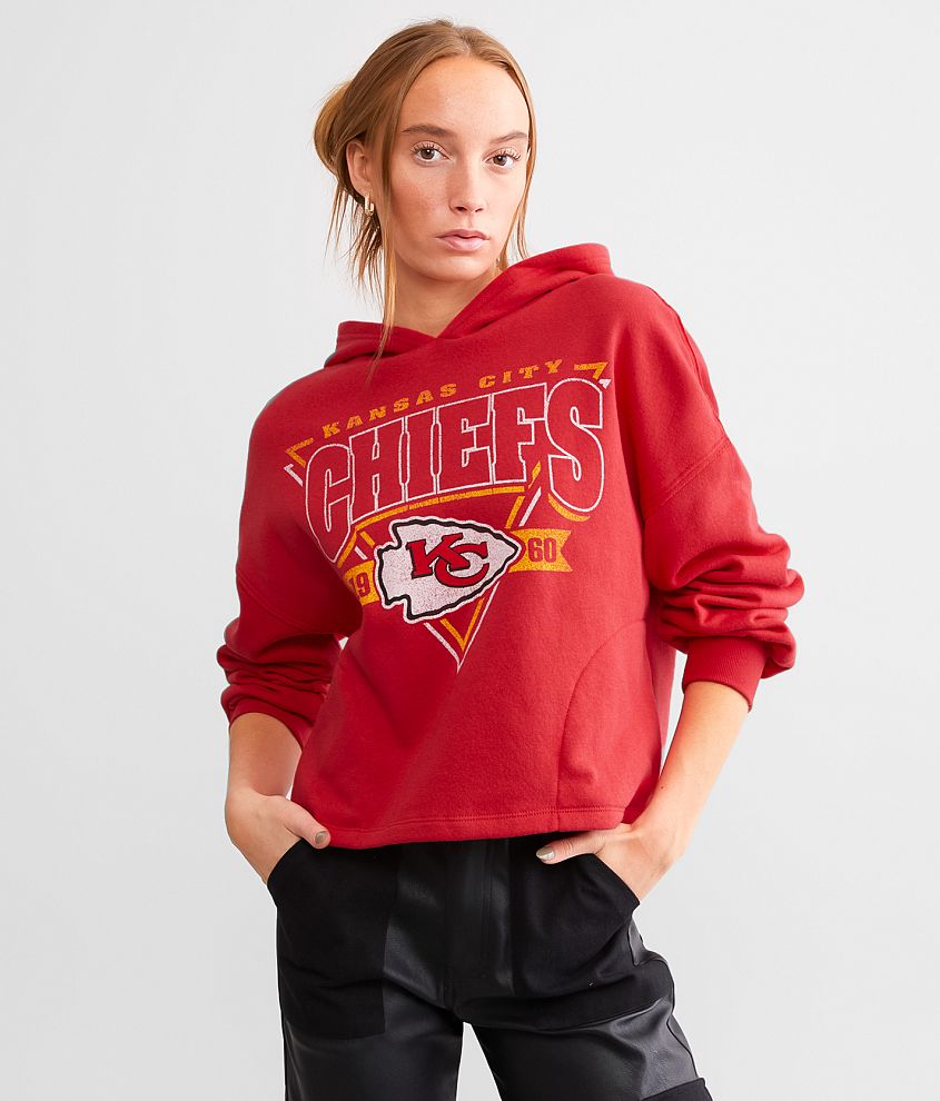 Junkfood Kansas City Chiefs Hooded Sweatshirt - Women's Sweatshirts in  Licorice