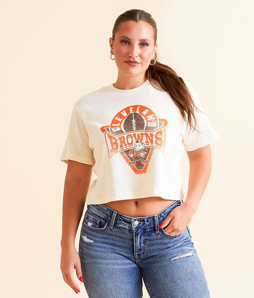 Cleveland browns women's t shirt hotsell