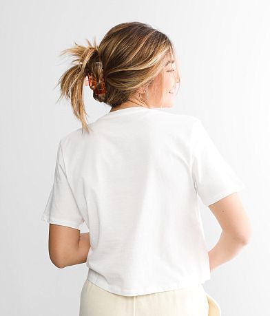 Hurley Le Tigre Cropped T-Shirt back view