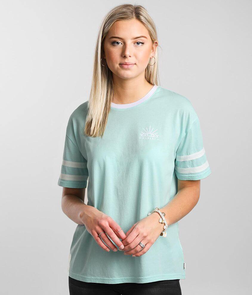 Hurley Varsity Oversized T-Shirt front view