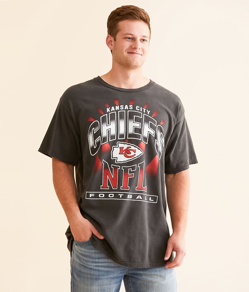 Junkfood Kansas City Chiefs Chrome T-Shirt front view