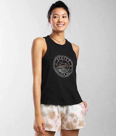 Hurley Blewp Three Ringer Tank Top full right side view