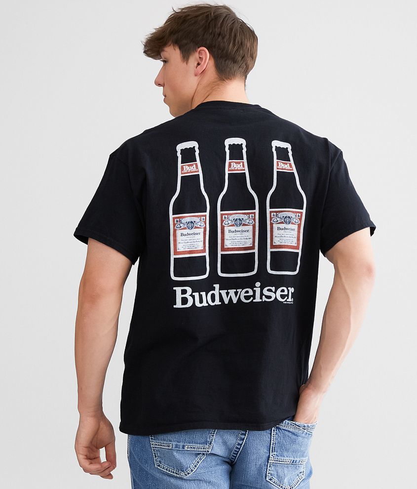 Junkfood Budweiser&#174; Bottles T-Shirt front view