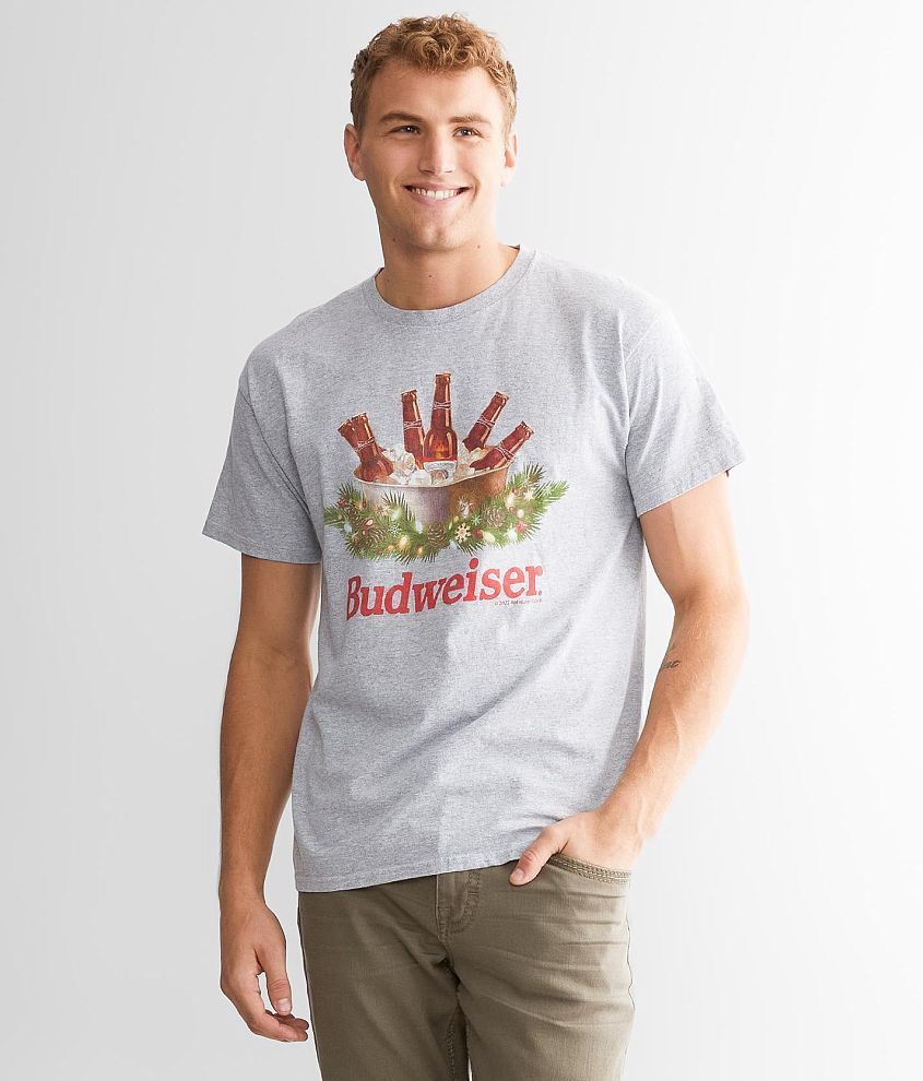 Junkfood Budweiser&#174; Holiday T-Shirt front view