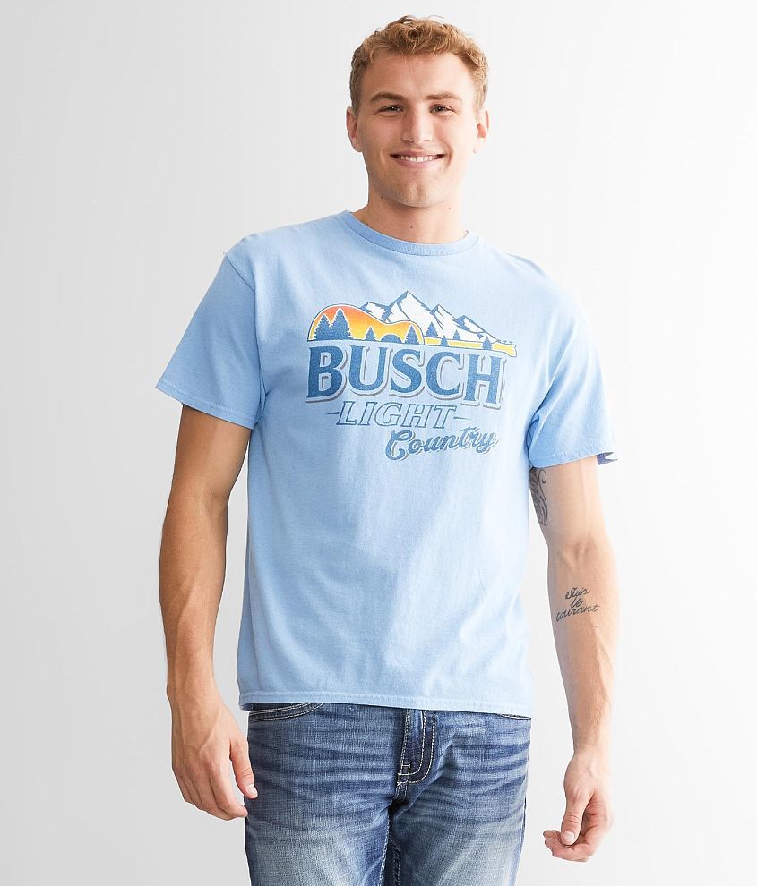 Junkfood Busch Light® Country T-Shirt - Men's T-Shirts in Light Blue ...