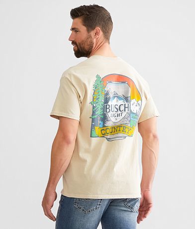 Junkfood Busch Light® Country T-Shirt front view