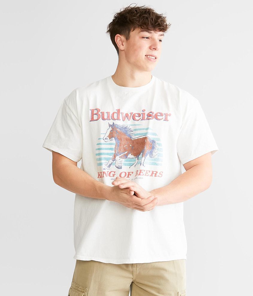 Junkfood Budweiser® King Of Beers T-Shirt - Men's T-Shirts in