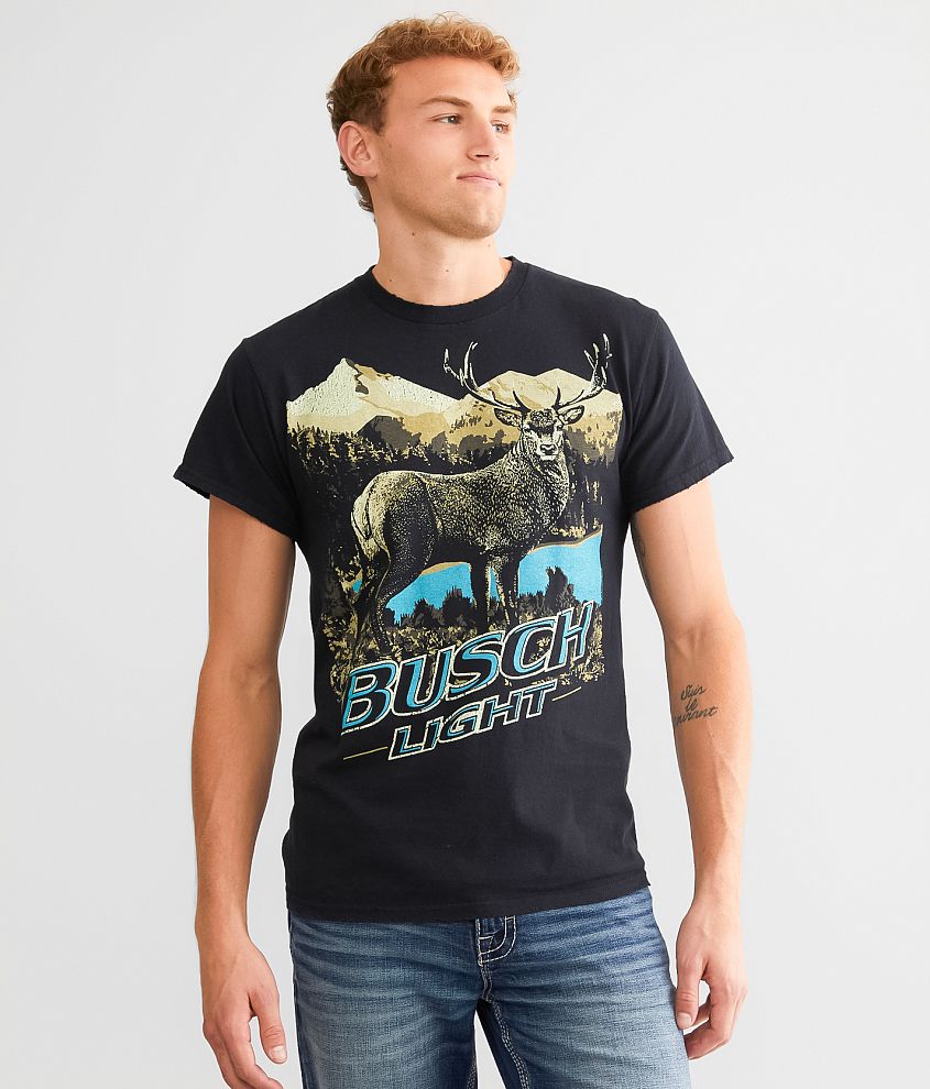 Junkfood Busch Light&#174; Elk T-Shirt front view