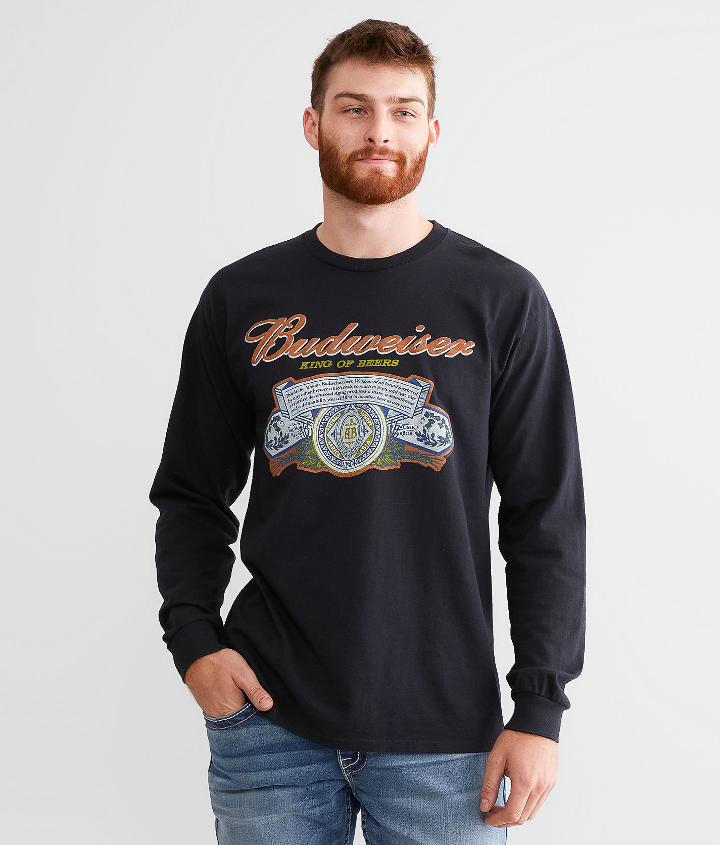 budweiser long sleeve t shirts