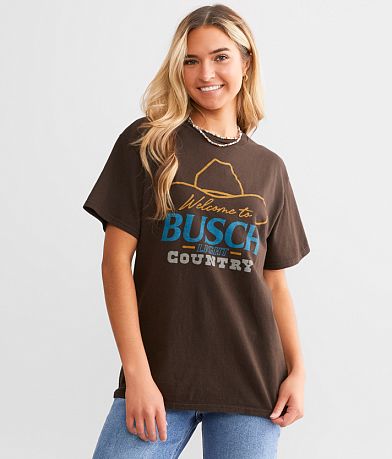 Junkfood Busch Light® Country T-Shirt front view