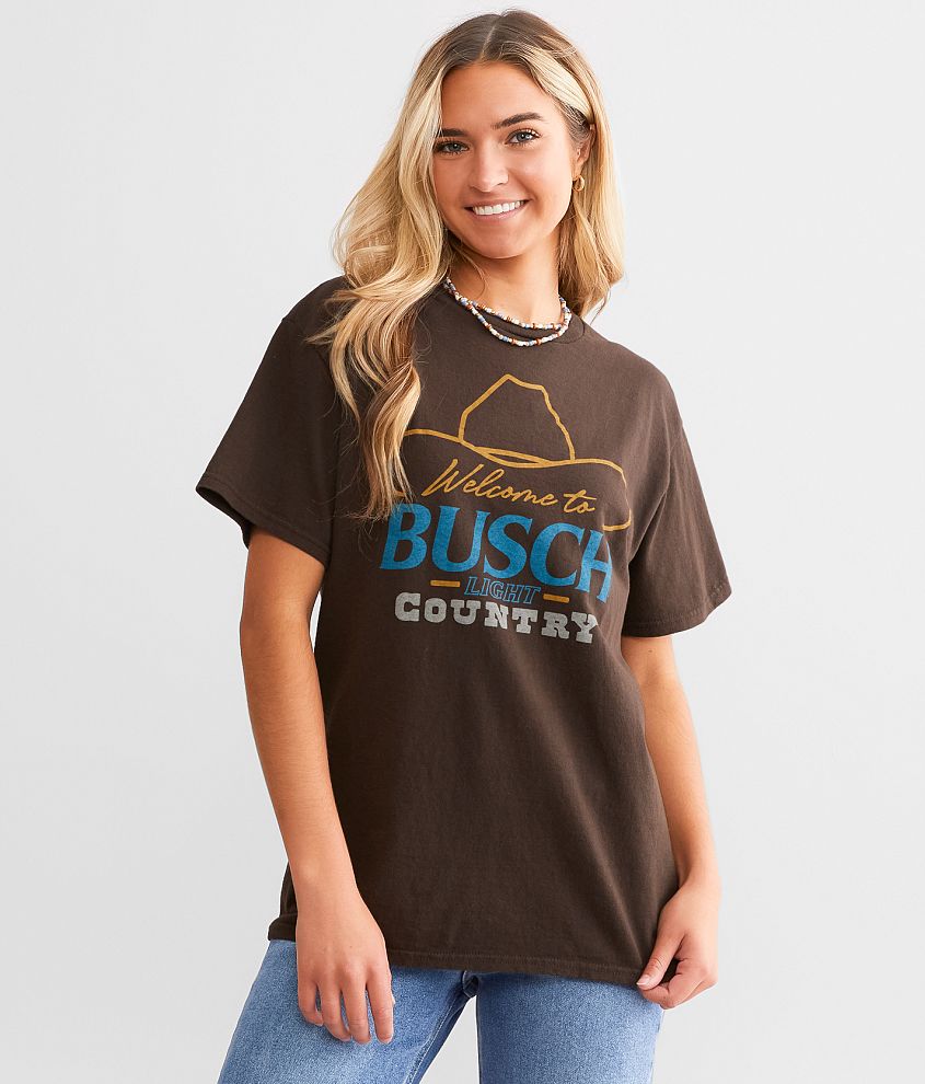 Junkfood Busch Light&#174; Country T-Shirt front view