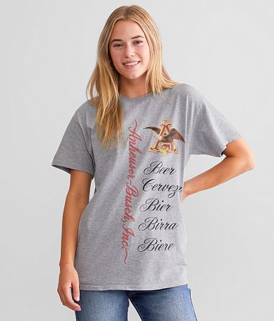 Junkfood Anheuser-Busch, Inc. T-Shirt front view