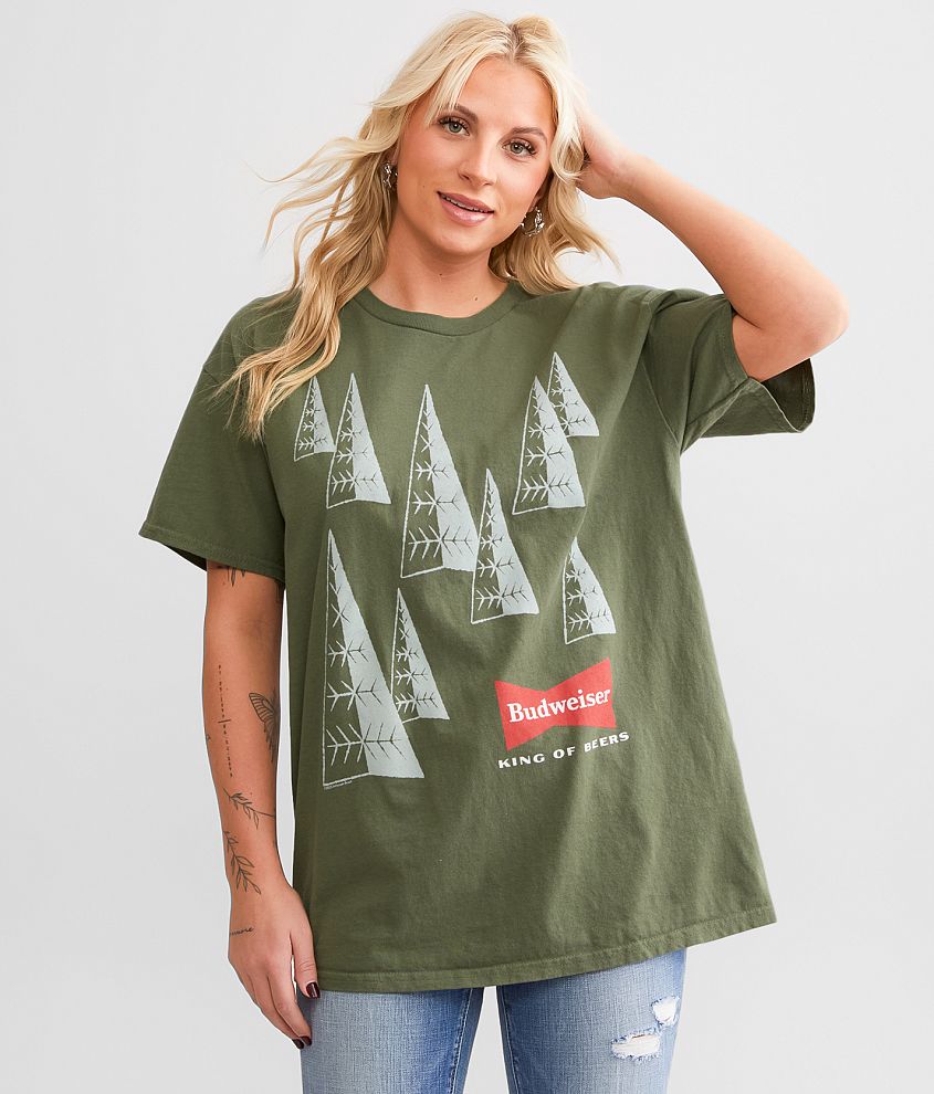 Junkfood Budweiser Trees T-Shirt