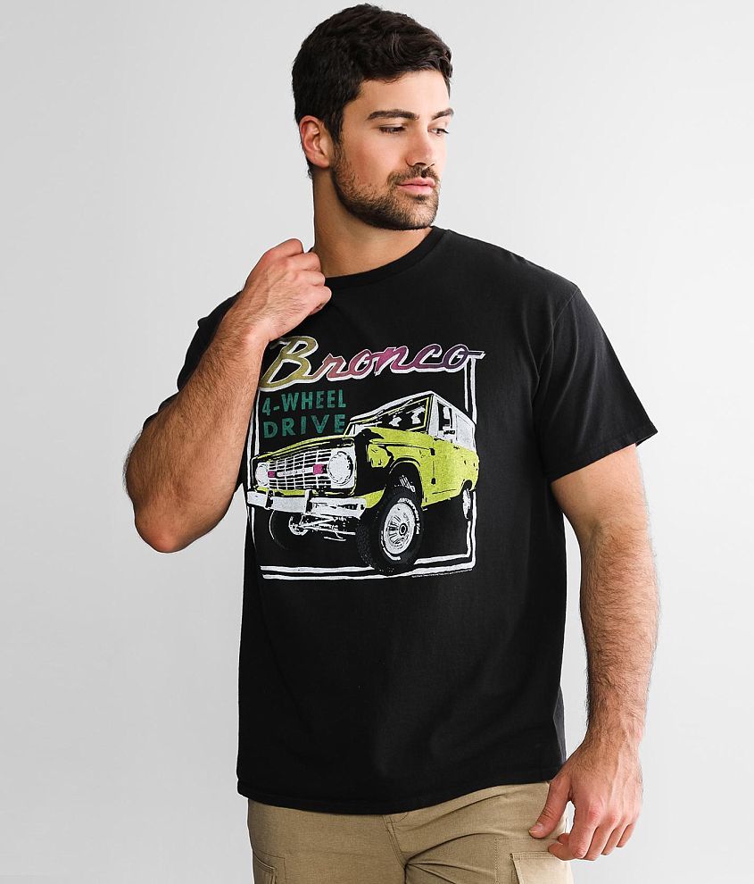 Junk Food Men's Ford Bronco T-Shirt in White - Size Small