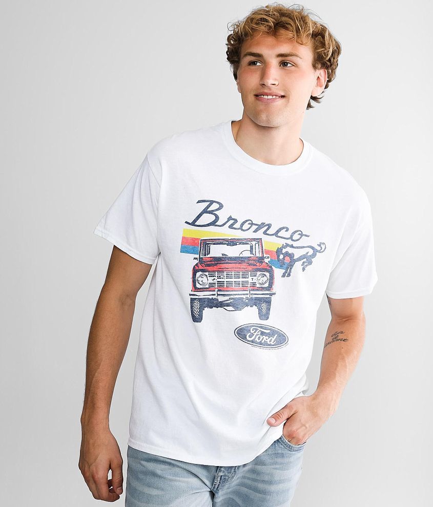 Junkfood Ford Bronco T-Shirt - White X-Large, Men's