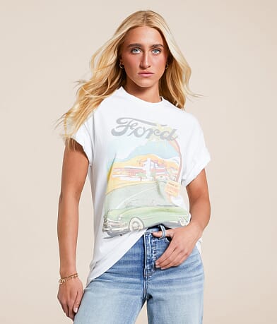 Junkfood Ford Palm Springs T-Shirt front view