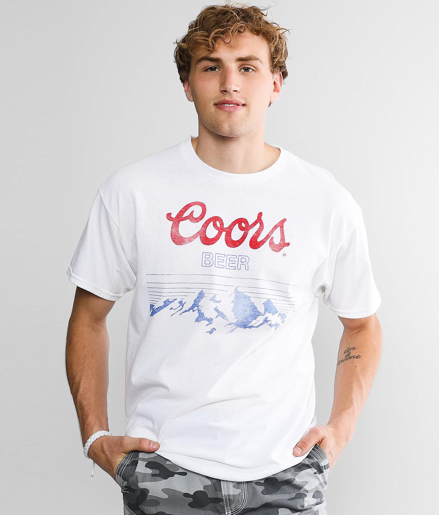  Coors Light Mens Miller Shirt - Coors As Cold As The