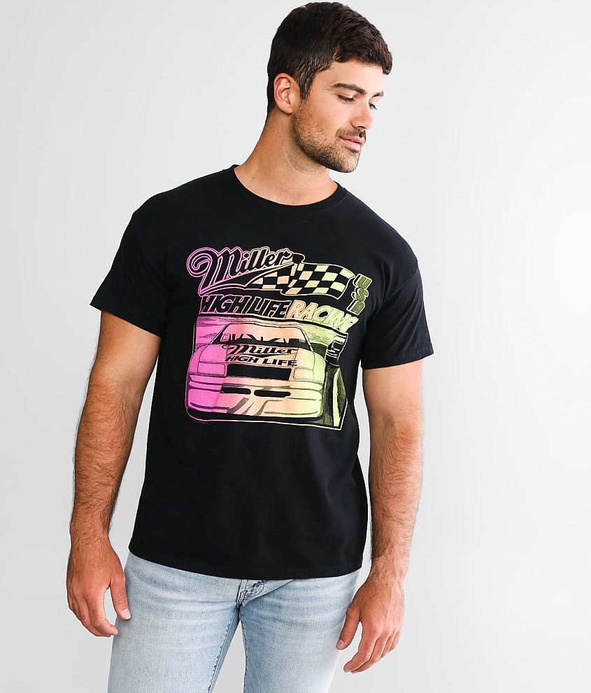 Junkfood Miller&#174; High Life Racing T-Shirt front view