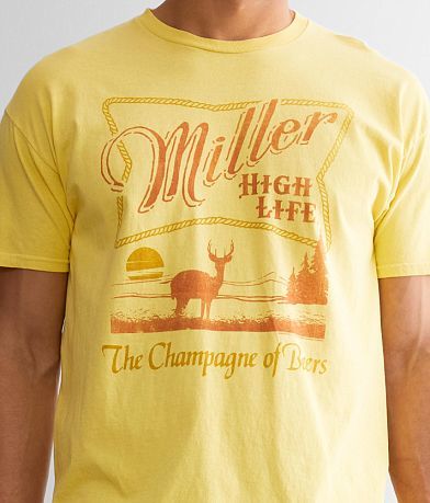 Junkfood Miller High Life&#174; Sunset T-Shirt misc detail 1 view