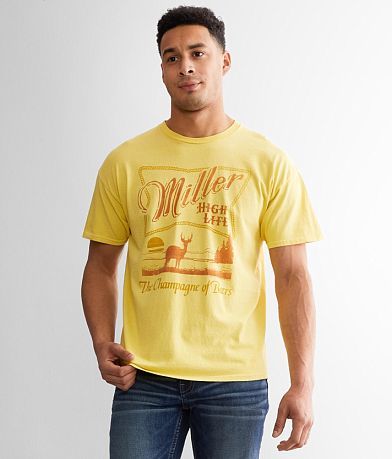 Junkfood Miller High Life® Sunset T-Shirt front view