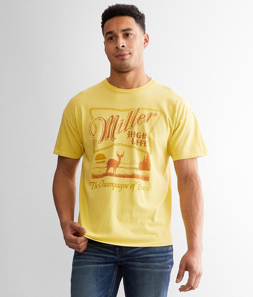 Junkfood Miller High Life&#174; Sunset T-Shirt front view