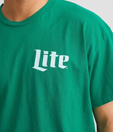 Junkfood Miller Lite&#174; Shamrock T-Shirt MISC_DETAIL_1