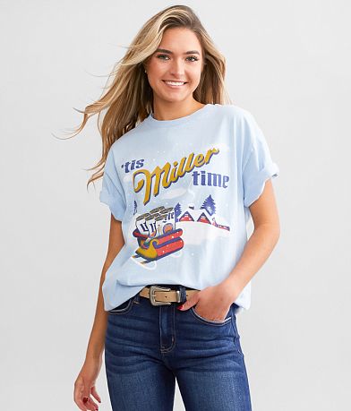 Junkfood Tis Miller Lite® Time T-Shirt front view