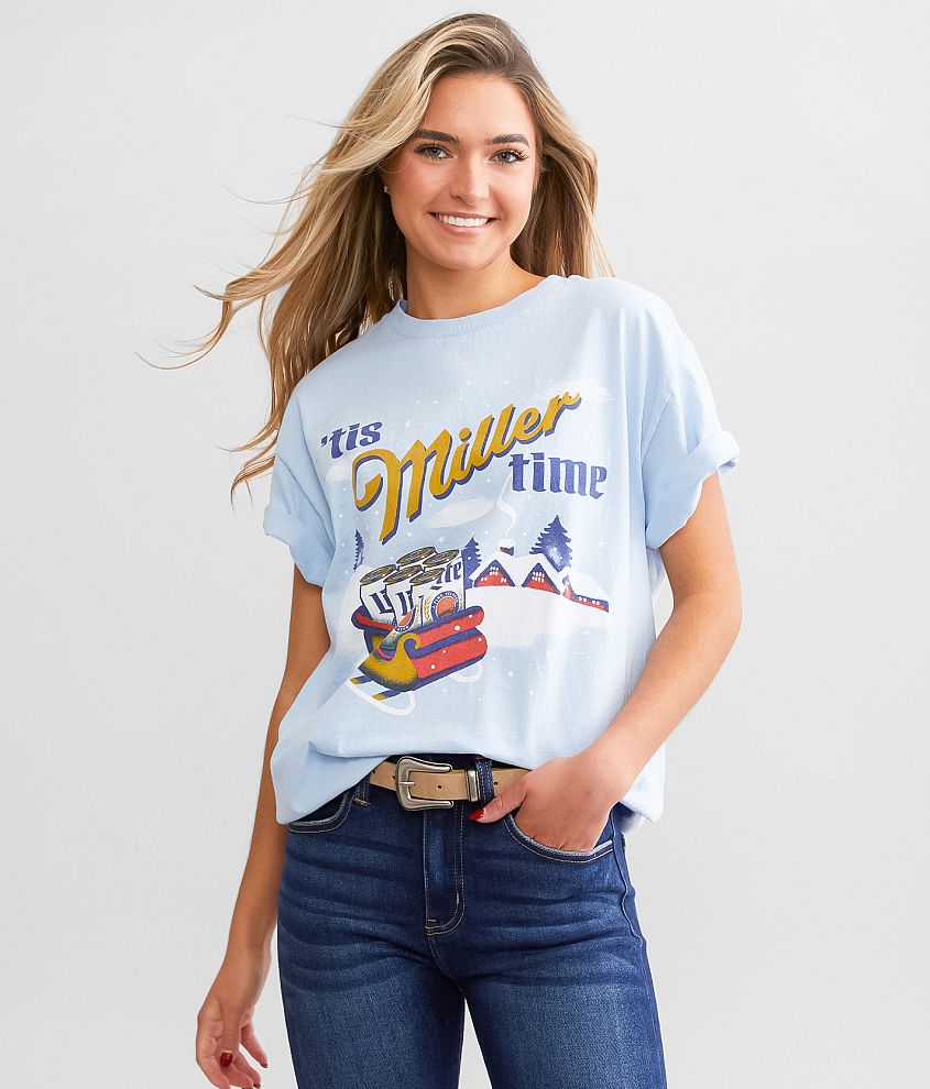 Junkfood Tis Miller Lite&#174; Time T-Shirt front view