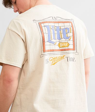 Junkfood Miller Lite&#174; Stained Glass T-Shirt BACK