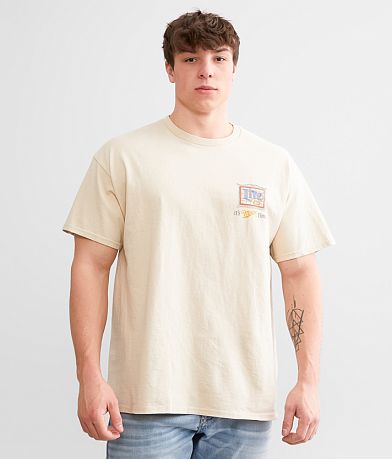 Junkfood Miller Lite&#174; Stained Glass T-Shirt FULL_LEFT_SIDE